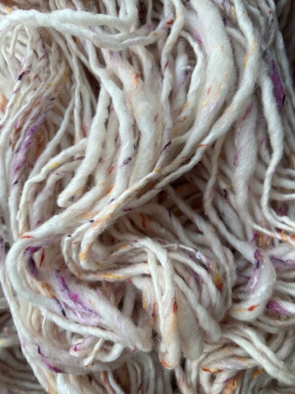 rubarb crumble polwarth